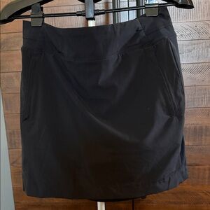 Athleta Black Active Skort